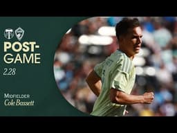 "We didn't come out with the right energy" | Cole Bassett talks about loss to Colorado