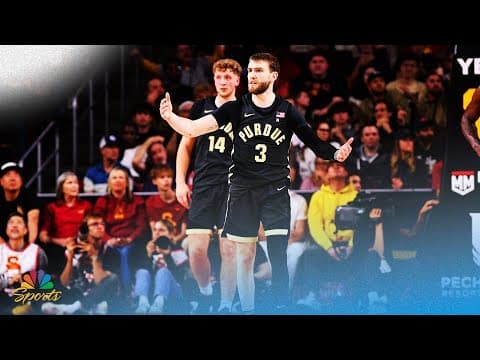 Purdue, Kansas have something to prove | College Basketball on NBC Sports