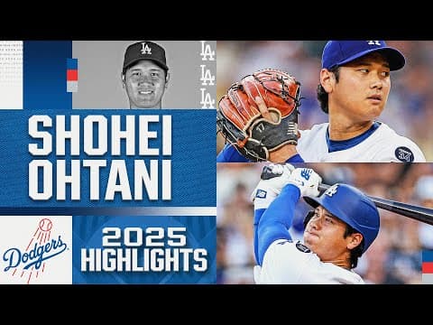 Shohei Ohtani's 2025 NL MVP season highlights! 😱 WE'RE WATCHING GREATNESS! 🦄 | 大谷翔平ハイライト