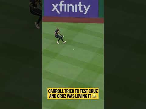 Corbin Carroll's speed 🏃 vs. Oneil Cruz's arm 💪