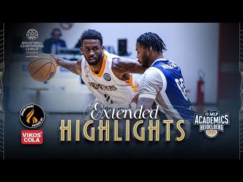Promitheas Patras BC v MLP Academics Heidelberg | Full Game Highlights | #BasketballCL 2025-26