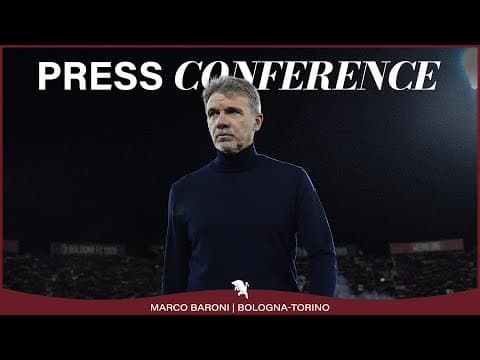 BOLOGNA-TORINO | PRESS CONFERENCE MARCO BARONI🎙️