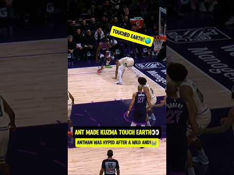 Antman had Kuzma on ALL FOURS😭