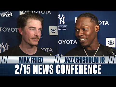 Max Fried talks live BP at Yankees camp, Jazz Chisholm Jr reveals the vibes around the team