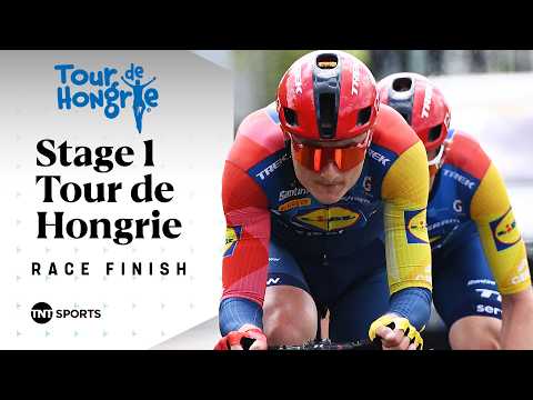 DOMINANT FINISH! 💪 | 2026 Men's Tour of Hungary Stage 1 Final KM's | TNT Sports Cycling