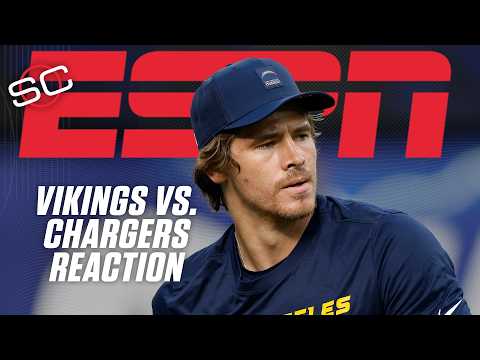 Vikings vs. Chargers Reaction ⚡ LA ‘bounced back to form’ – Damien Woody | SportsCenter