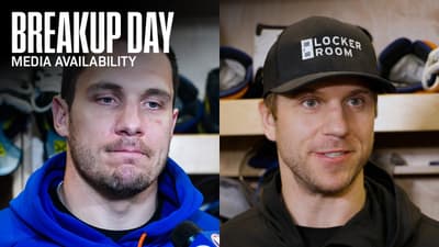 New York Islanders 25-26 Breakup Day Availabilities - Bo Horvat & Brayden Schenn