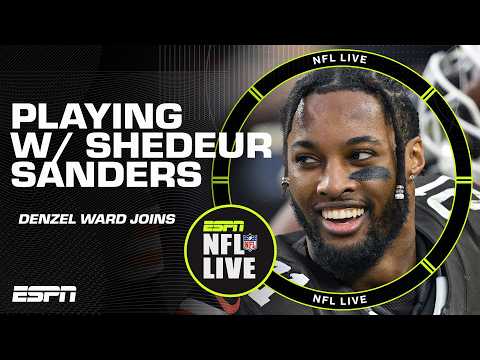 What Denzel Ward is looking forward to playing under Todd Monken | NFL Live