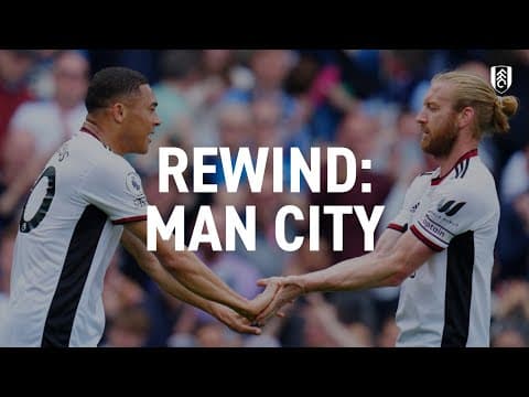 REWIND: MANCHESTER CITY | Andreas Pereira hits the siuuu and Steed Malbranque's brace ☄️