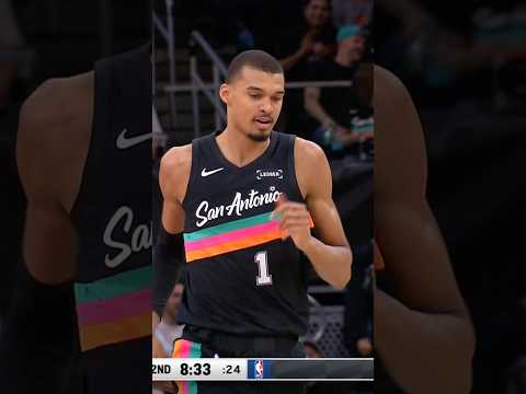 Alien activity in ATX 👽 #nba #spurs #wemby #stephoncastle  📺 KENS5