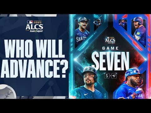 ALCS GAME 7 PREVIEW: Will Blue Jays or Mariners advance?! 👀