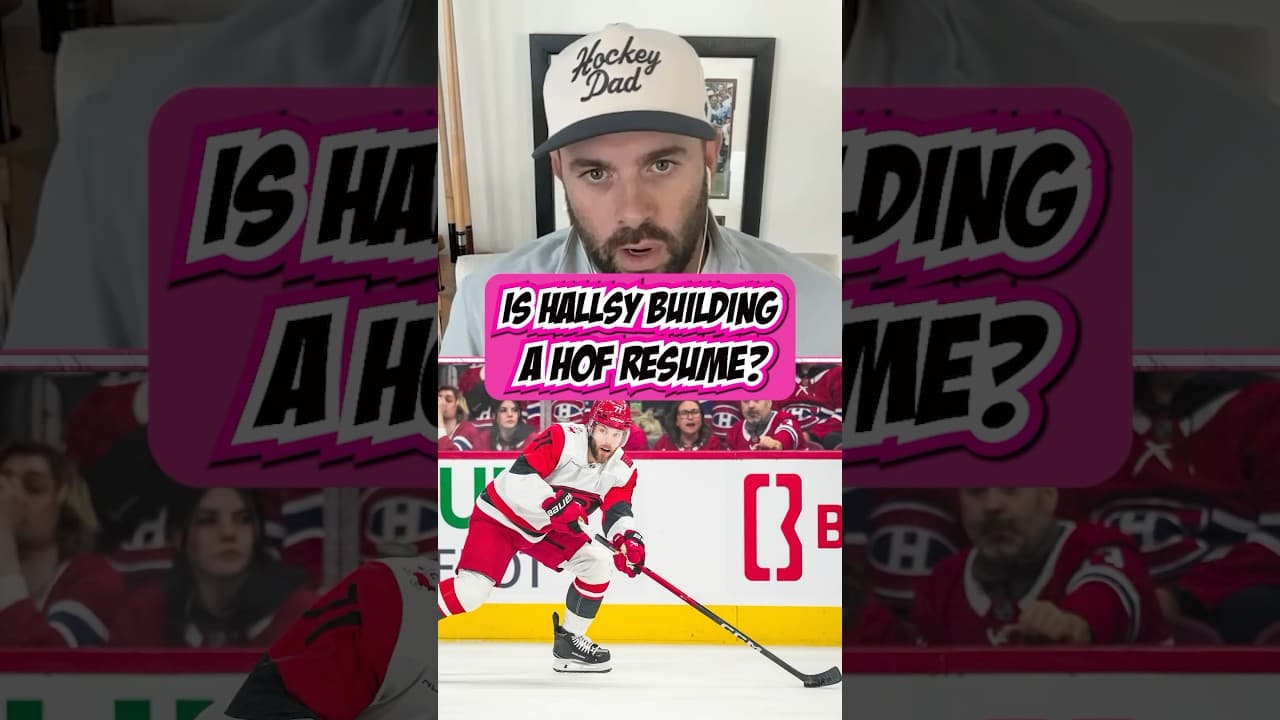If Hallsy secures the cup and the Conn Smythe has he entered Hall of Fame status?