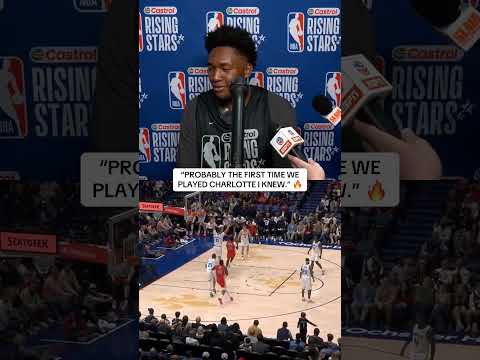 Derik Queen on when he knew he was NBA ready 🔥