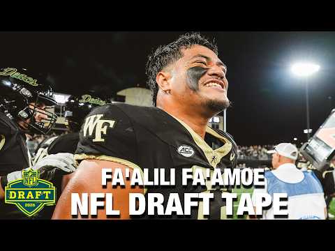 Wake Forest OT Fa'Alili Fa'Amoe | 2026 NFL Draft Tape