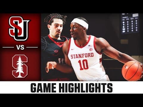 Seattle vs Stanford Game Highlights | 2025-26 ACC Men's Basketball