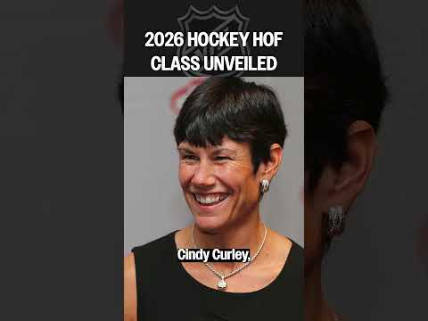 The Newest Hockey Hall of Famers 🤩🏒