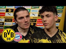 “The fans felt it” | Sabitzer & Inácio after the battle against Bayern
