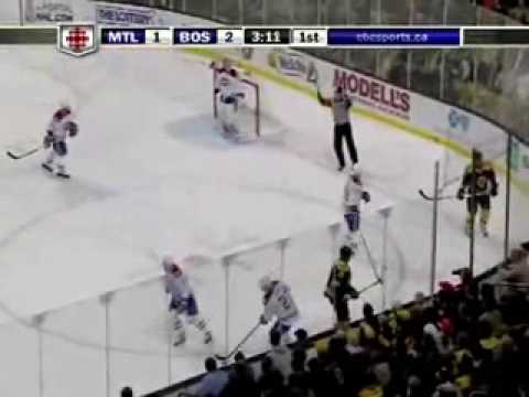 Canadiens @ Bruins Game 1 4-16-09