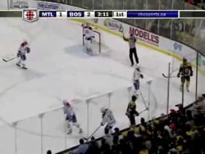Canadiens @ Bruins Game 1 4-16-09