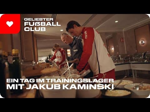 Frühstück, Training, Pressetermine: Ein Tag im Trainingslager mit Jakub Kaminski