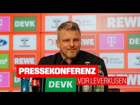 Pressekonferenz vor Leverkusen | 1. FC Köln