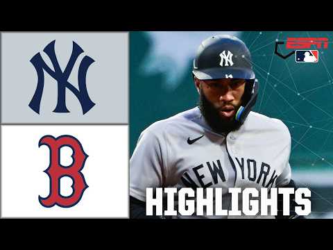 New York Yankees vs. Boston Red Sox | Full Game Highlights | ESPN MLB