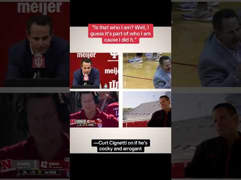 Curt Cignetti with his famous quote during the 2023 season, 'Google me' 😂