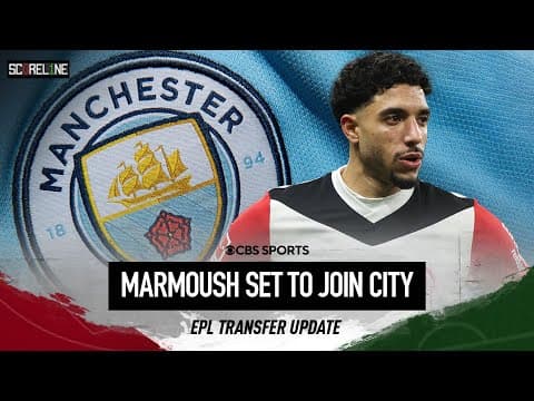 Manchester City Finalizing Deal For Omar Marmoush! | Scoreline | CBS Sports Golazo