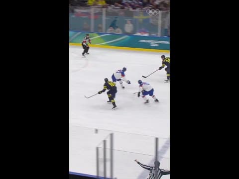 A hard-fought battle on the ice! 🏒