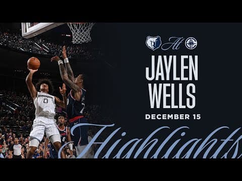 Jaylen Wells Highlights vs. LA Clippers
