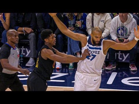 De’Andre Hunter & Rudy Gobert Get CHIPPY 👀 HEATED MOMENT