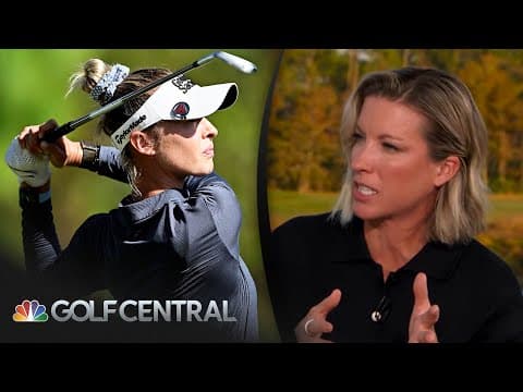 Nelly Korda was 'off her game' in CME Group Tour Championship Round 1 | Golf Central | Golf Channel