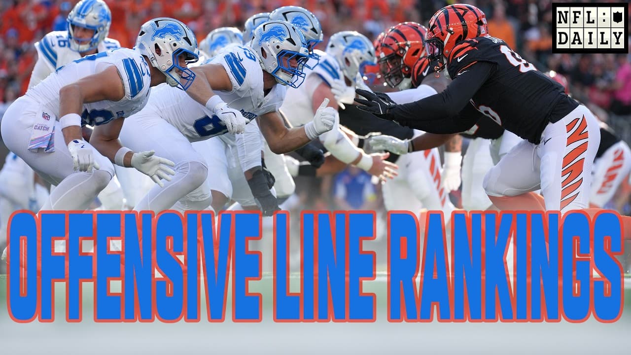 NFL Daily 32: Ranking the Best 2026 Offensive Lines