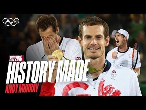 🥵 Toughest Match He Ever Played! Andy Murrays Gold Performance 🇬🇧🏅 | Rio 2016