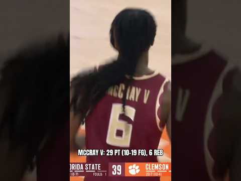 Rob showed up and SHOWED OUT 👊#floridastate #floridastateseminoles #fsu #accbasketball #basketball