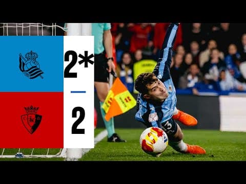 HIGHLIGHTS | Copa del Rey 25-26 | Cuartos |Real Sociedad 2 (4) - (3) 2 CA Osasuna
