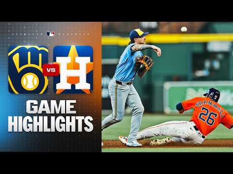 Brewers vs. Astros Game Highlights (5/29/26) | MLB Highlights