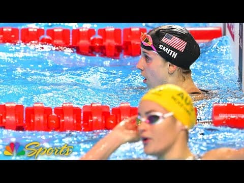 Championship record decides epic Regan Smith vs. McKeown showdown at Worlds | NBC Sports
