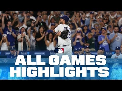 Highlights from ALL GAMES on 9/19! (Clayton Kershaw's FINAL regular season start at home & MORE!)