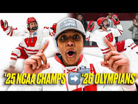 US Olympians powered Wisconsin hockey to NCAA title (Laila Edwards, Caroline Harvey & Kirsten Simms)