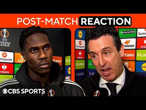 "He's FANTASTIC" Unai Emery on Donyell Malen DOUBLE for Aston Villa ➕ Onana, Lindelöf & MORE