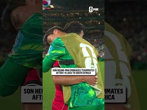Sonny left speechless after South Korea's 1-0 loss to South Africa