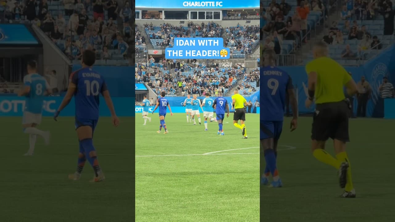 Checks watch: it’s TOKLO TIME ⏰ #mls #charlottefc #soccer #soccershorts #goal #header