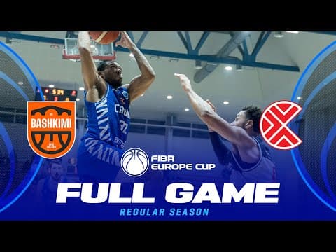 LIVE - BC Bashkimi v KK Cibona | FIBA Europe Cup 2025-26 | Regular Season