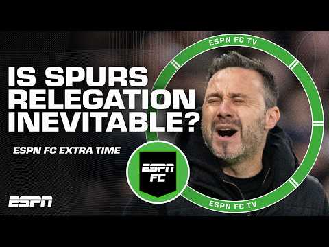 If not this season, will Tottenham Hotspur EVENTUALLY be relegated? 😬 | ESPN FC Extra Time
