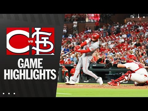 Reds vs. Cardinals Game Highlights (9/16/25) | MLB Highlights