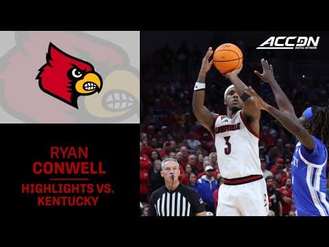 Louisville's Ryan Conwell Leaves Kentucky Feeling Blue