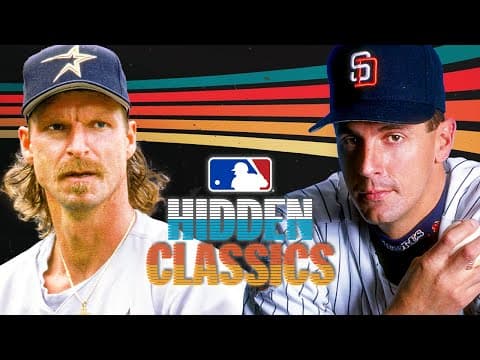 Playoff PITCHERS' DUEL! | Randy Johnson vs Kevin Brown, SD vs HOU 1998 NLDS Game 1 | Hidden Classics