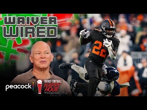 Bengals a ‘great matchup’ for Browns RB Dylan Sampson | Fantasy Football Happy Hour | NFL on NBC