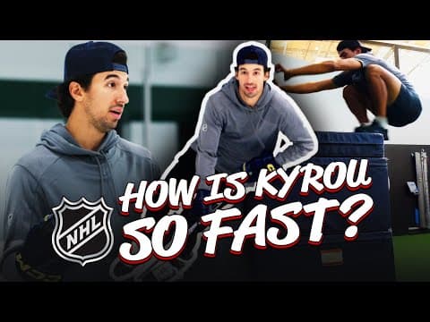 NHL Speed Drills w/Jordan Kyrou | Hockey Academy